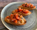 A picture of step 6 of Thai style bruschetta 🍅 🇮🇹.
