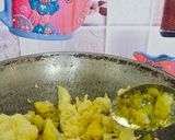 A picture of step 2 of Masala Sandwich.