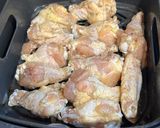 A picture of step 1 of Air Fryer Buffalo Chicken Wings.