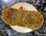 A picture of step 4 of Methi Thepla.