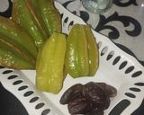 Foto langkah ke 1 dari resep Jus Belimbing Kurma.
