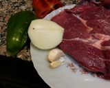 Foto del paso 1 de la receta: Carne con vegetales