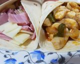 Foto del paso 7 de la receta Fajitas de Pollo y Verduras, y Jamón York y Queso!!😋🌯🍴