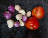 Foto langkah ke 1 dari resep Sambal Tomat Terasi Kacang.