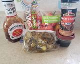 A picture of step 1 of BBQ Meatloaf with a Kick!.