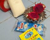 Foto langkah ke 1 dari resep Puding Buah Naga.