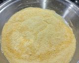 A picture of step 2 of Magaj Laddu.