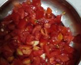 A picture of step 3 of Apple and Tomato vegetable.