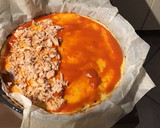 Foto del paso 5 de la receta: Pizza masa de coliflor 2 sabores