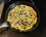 A picture of step 7 of Frittata Piccola Mia.