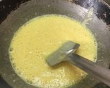 A picture of step 2 of Rajasthani Besan Halwa 🥮.