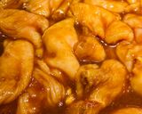 A picture of step 3 of Chicken with Sherry.