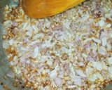 A picture of step 5 of Cuby Chicken Pasta.