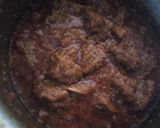 A picture of step 8 of Alu Gosht.