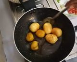 A picture of step 4 of Egg Biryani.