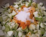 A picture of step 2 of Galka nu shak in deshi style.