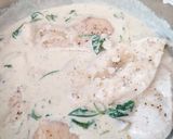 Keto parmezános, tejszínes csirkemell recept fázis 7 fotója
