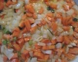 Zöldséges rizottó recept fázis 2 fotója