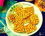 A picture of step 5 of Daliya Chikki / Roasted Puff Chana Chikki.