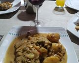 Foto del paso 7 de la receta: Bondiolas de cerdo con champiñones al Roquefort a la planchetta