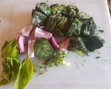 Foto del paso 3 de la receta: Arroz verde con tofu, sano y sabroso. #delantaldorado