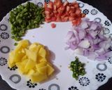 A picture of step 2 of Masala khichdi.
