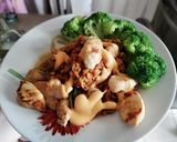 Foto del paso 2 de la receta: Spaghetti de espinaca y salsa boloñesa de soja