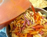 Foto del paso 5 de la receta: Pasta pluma con pollo y salsa😋