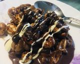 A picture of step 2 of Shahi litchi choco ice cream.