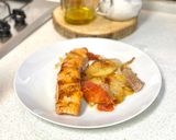 Foto del paso 4 de la receta: Salmón en microondas con sus patatas y en 15 minutos