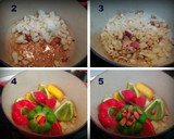 Foto del paso 4 de la receta: Chuletas de pavo tricolor