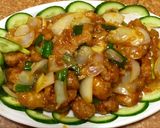 Hình bước làm 7 của món Thịt lợn chiên sốt chua ngọt