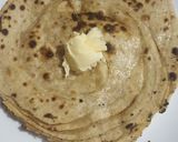 A picture of step 9 of Tandoori lachchha parantha.