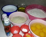 Foto langkah ke 2 dari resep Bolu kukus pelangi..