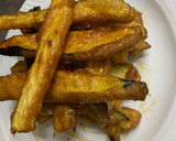 Foto del paso 4 de la receta: Berenjenas 🍆 en tempura con miel