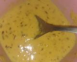 A picture of step 1 of Namkeen dahi bary.