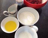 صورة لخطوة 1 من وصفة الكيكة المفتتة بالفراولة Streusel Cake 🇩🇪
