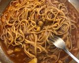 Φωτογραφία βήματος 4 της συνταγής One pot linguine alla Norma