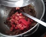 A picture of step 7 of Ghughni Chaat.