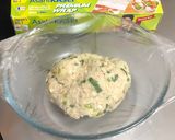 A picture of step 4 of Spring Onion-Sesame-Oat Crackers.