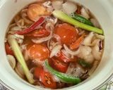 Gambar langkah 3 resipi 👩🍳Sotong Pindang Masam Pedas.