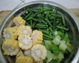 Foto langkah ke 1 dari resep Sayur asam segar.
