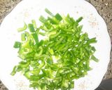 A picture of step 1 of Dafa dukan makroni.