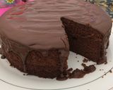 Foto langkah ke 10 dari resep Choco Brownies with Ganache.
