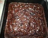 Foto langkah ke 5 dari resep Brownies panggang shinny crust.