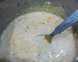 A picture of step 1 of Spinach Pakoda.