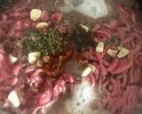 Foto del paso 1 de la receta: Carne con crema para pastas