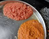 A picture of step 1 of Sukha Chicken and chicken curry(tambda rassa, Maharashtra lunch).