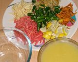 A picture of step 1 of Kachchi haldi MixPickle.