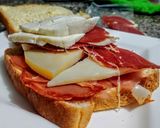Foto del paso 1 de la receta: SANDWICHS Español🥩con Queso🥪Costeño...!